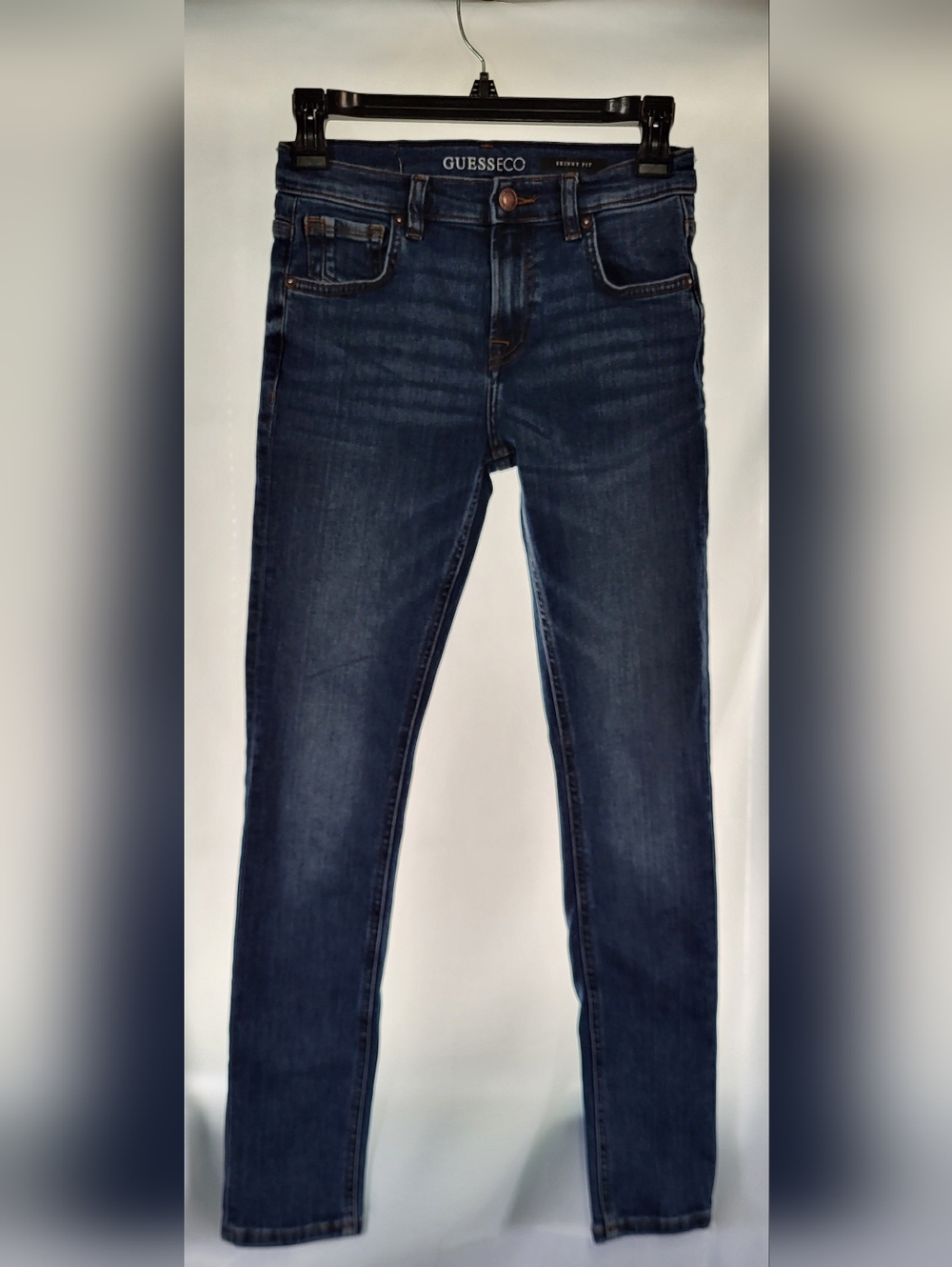 Guess Eco Girls Skinny Fit Denim Jeans Adjustable Waist 24x27 Size 12